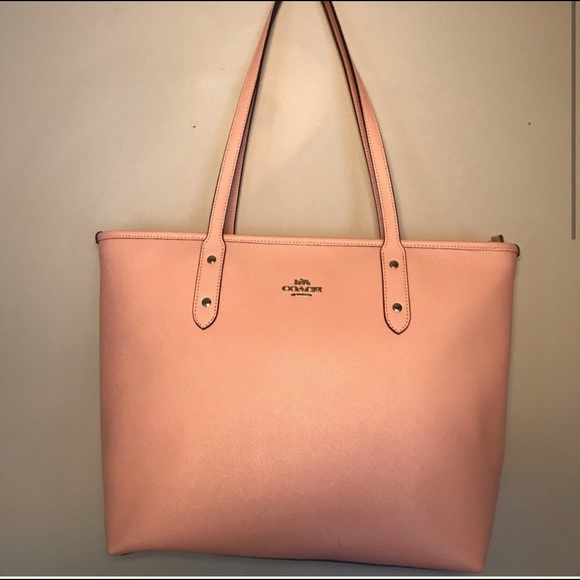 Pink Coach Tote - Picture 2 of 3